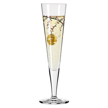 Copa para Champagne Oro y Platino 1014 - Imagen 2