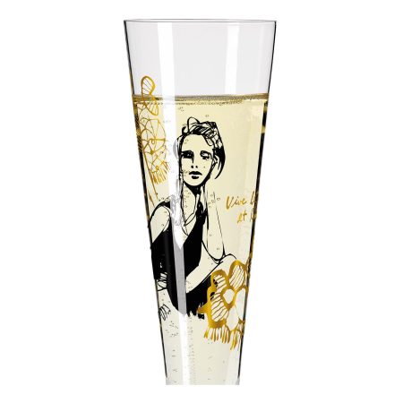 Copa para Champagne Oro y Platino 8282 - Imagen 3